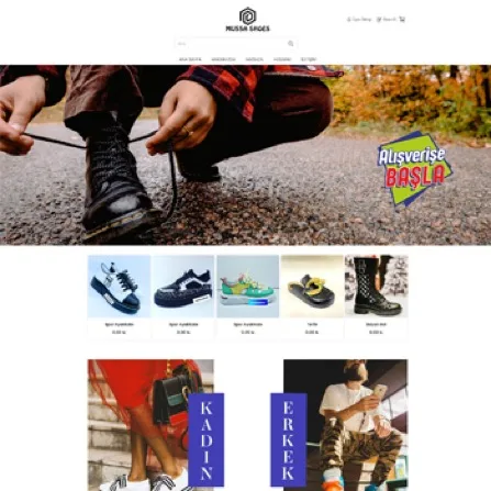Mussa Shoes proje görseli